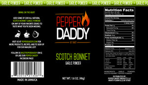 Scotch Bonnet Pepper Garlic Powder